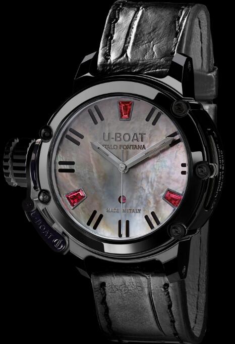 U-BOAT Chimera PVD Ruby Mother of Pearl 8037 Replica Watch